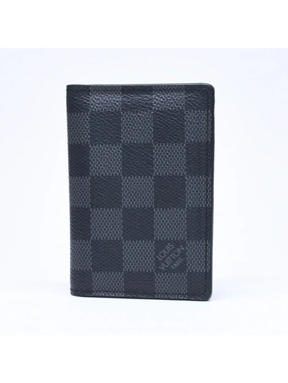 Louis Vuitton Pocket Organizer Card Case KT Damier Black